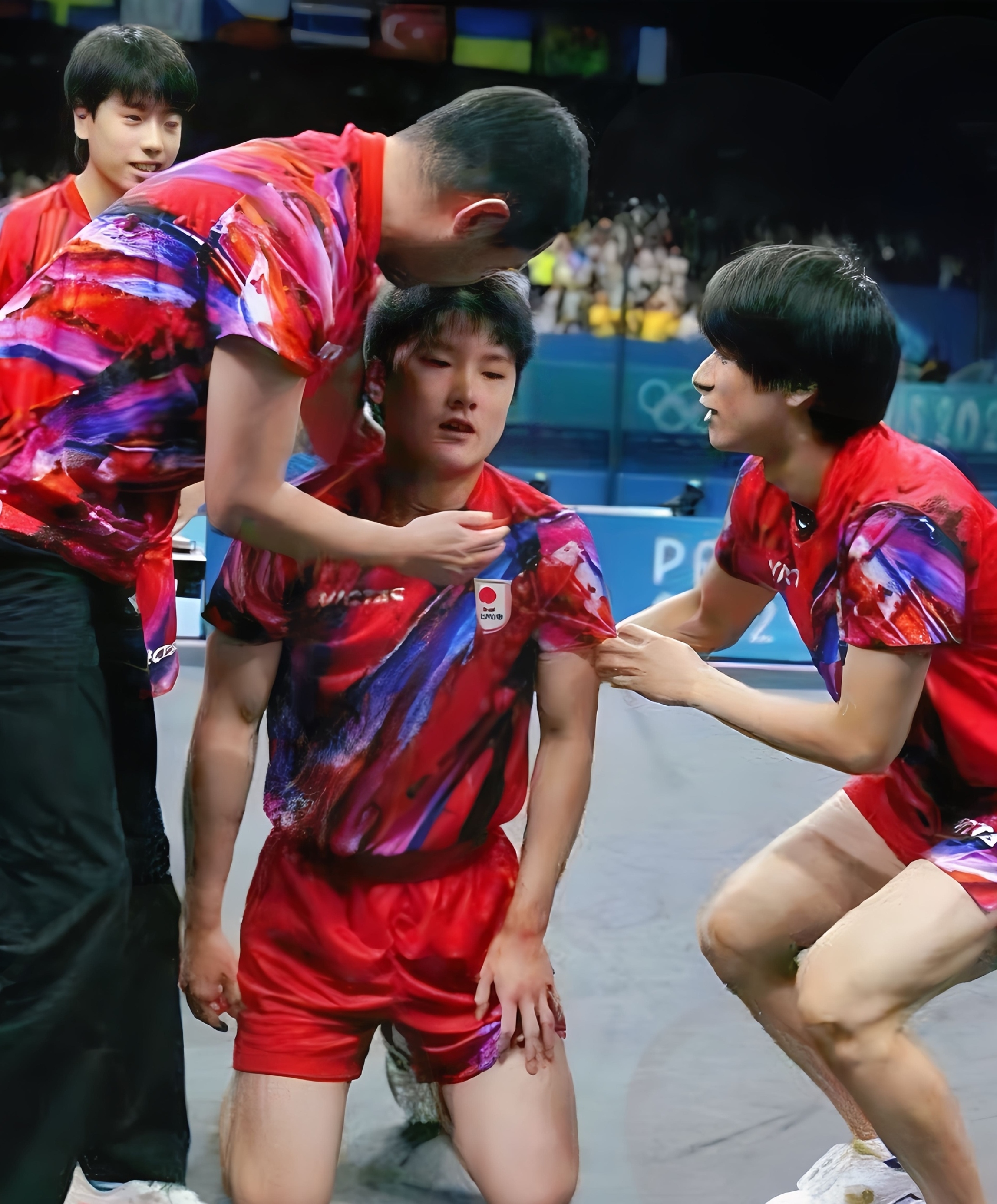 瑞典乒乓球队血洗比利时乒乓球队，张本智和统治全场的简单介绍