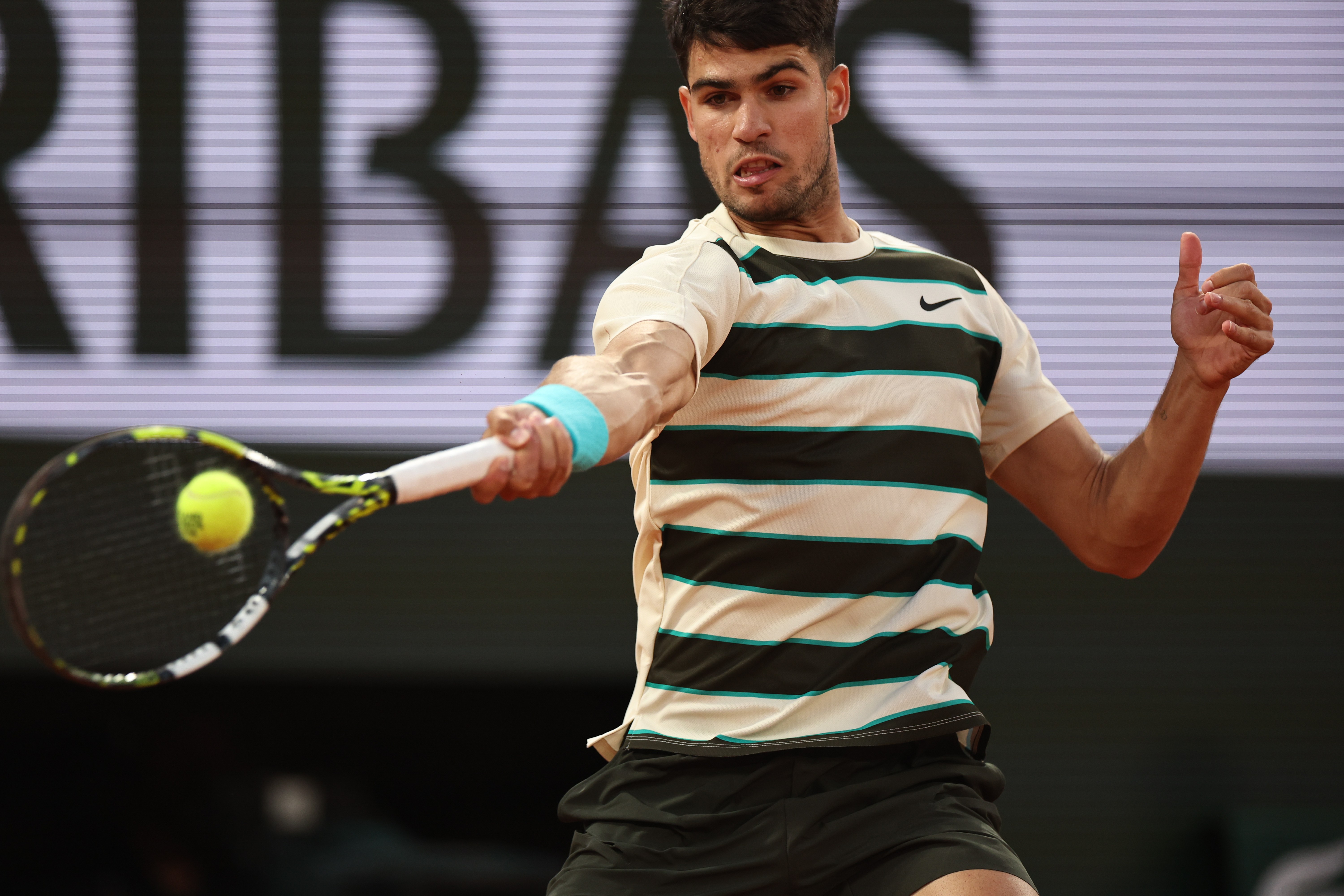 关于澳网横扫法网，阿尔卡拉斯统治全场的信息